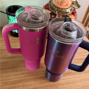 Cirkul Pink and Purple Drinkware Set